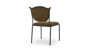 Green Wrought Iron Dining Chair