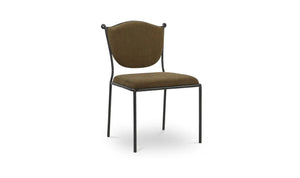 Green Wrought Iron Dining Chair