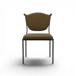 Green Wrought Iron Dining Chair