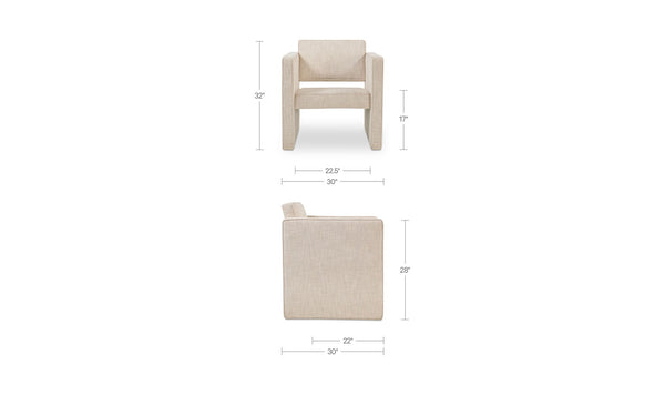 Harris Accent Chair Oat