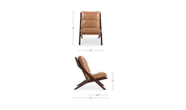 Preston Accent Chair Tan