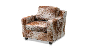 Walden Lounge Chair Speckled Hair On Hide