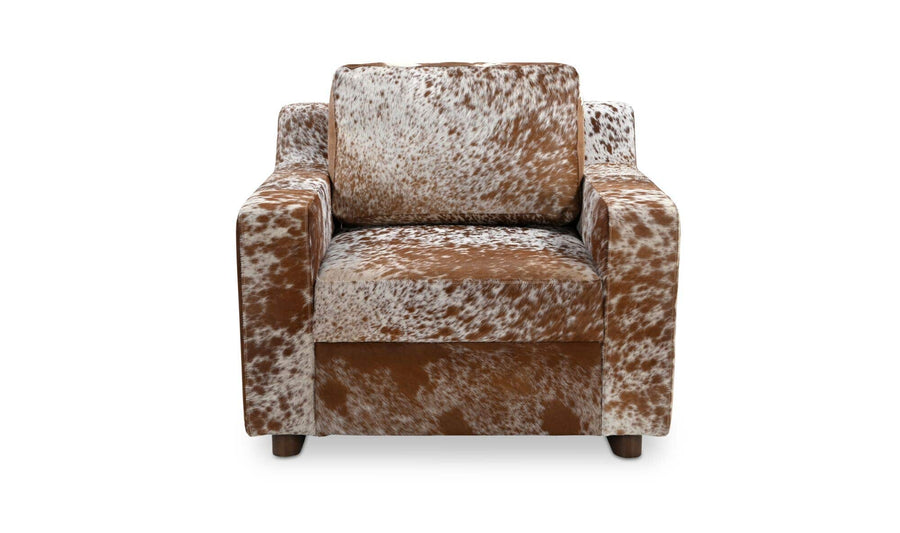 Walden Lounge Chair Speckled Hair On Hide