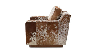 Walden Lounge Chair Speckled Hair On Hide