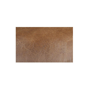 Nadia Swivel Accent Stool, Dark Brown Leather