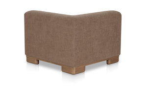 June Corner Chair Dark Brown