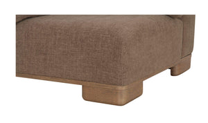 June Corner Chair Dark Brown