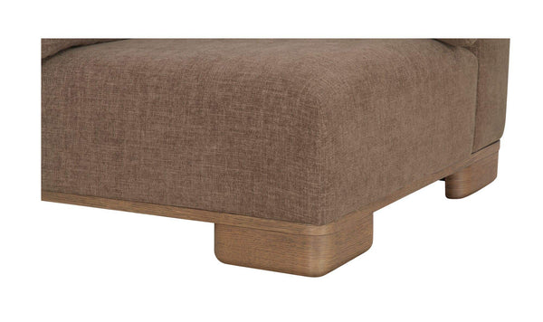 June Corner Chair Dark Brown