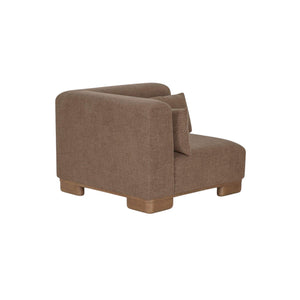 Modular Corner Chair Dark Brown