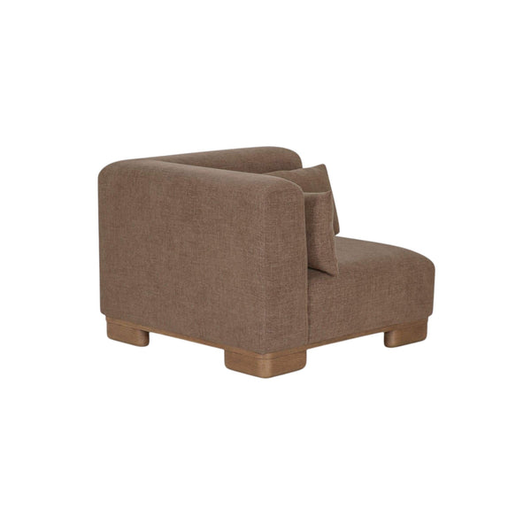 Modular Corner Chair Dark Brown