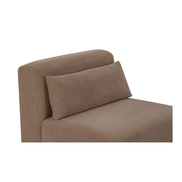Modular Slipper Chair Dark Brown