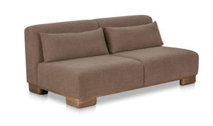 June Sofa Dark Brown