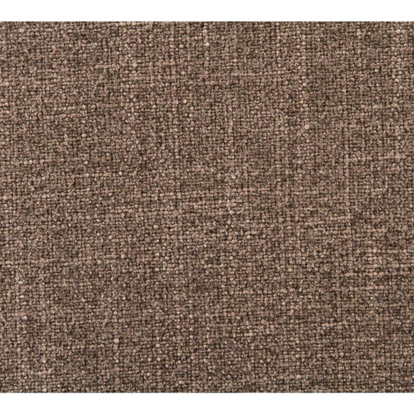 Modular Oak-Leg Sofa Dark Brown