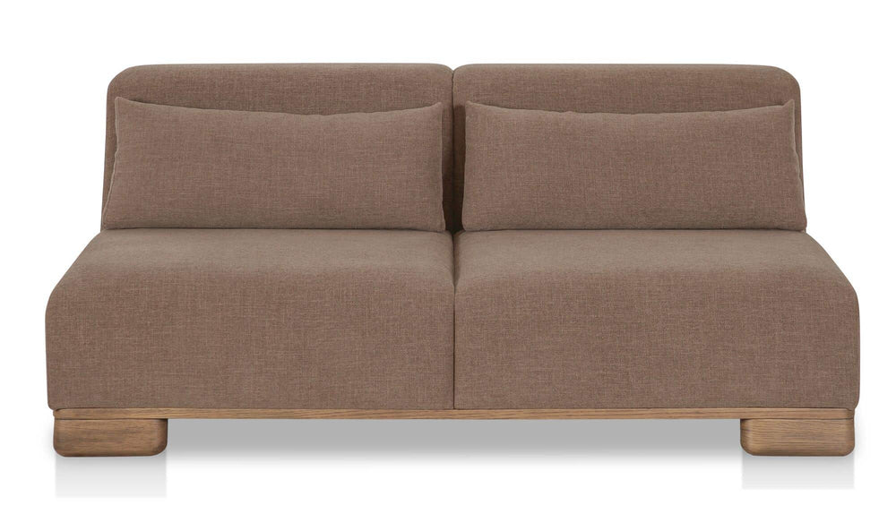 June Sofa Dark Brown