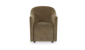 Drava Rolling Dining Chair Green