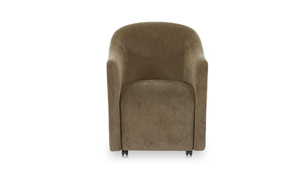 Drava Rolling Dining Chair Green