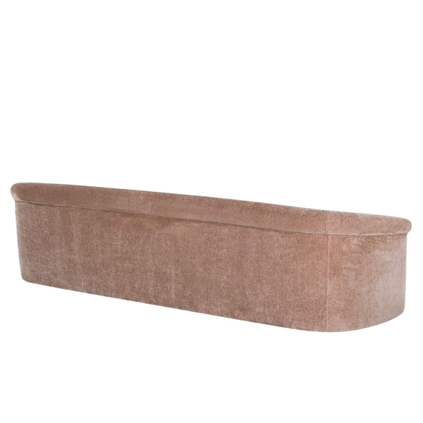 Rolled Arm Sofa Blush