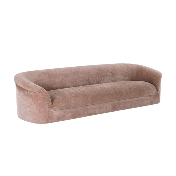 Rolled Arm Sofa Blush