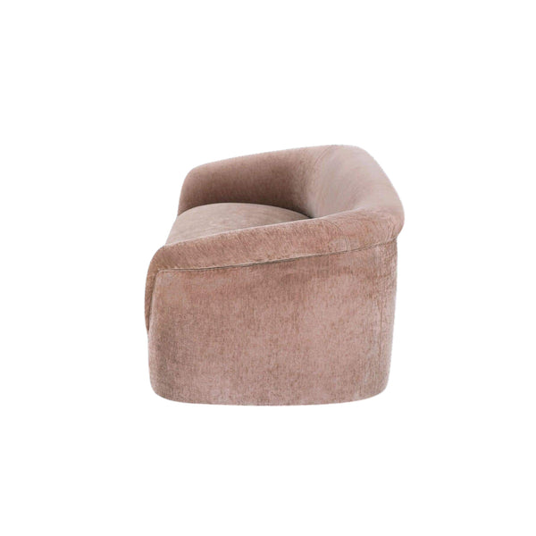 Rolled Arm Sofa Blush