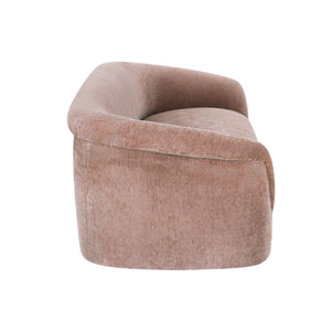 Rolled Arm Sofa Blush