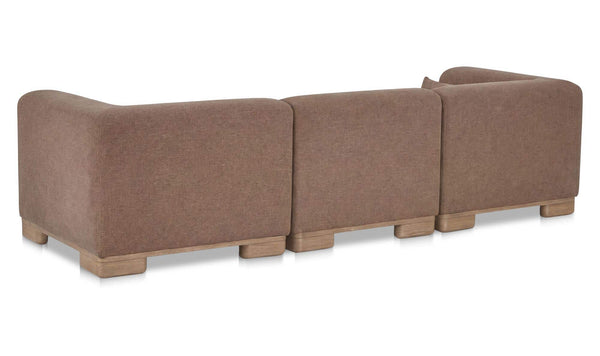 June Modular Sofa Dark Brown