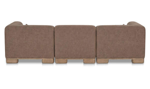June Lounge Modular Sectional Dark Brown