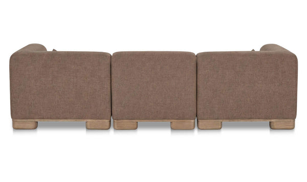 June Lounge Modular Sectional Dark Brown