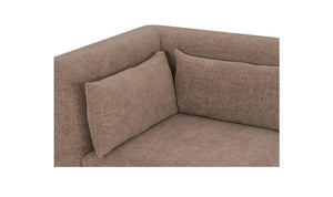 June Classic L Modular Sectional Dark Brown