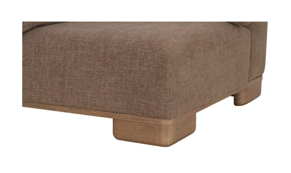 June Classic L Modular Sectional Dark Brown