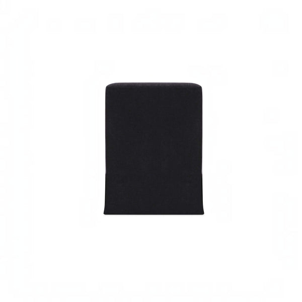 Slipcovered Dining Chair Black