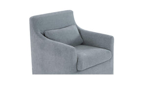 Lydia Slipcover Dining Chair Blue