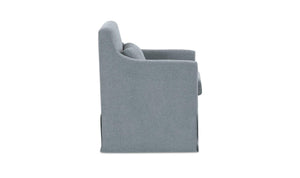 Lydia Slipcover Dining Chair Blue