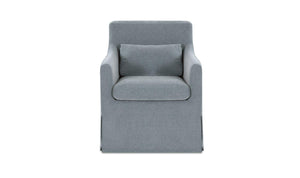 Lydia Slipcover Dining Chair Blue
