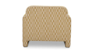 Roll Arm Accent Chair