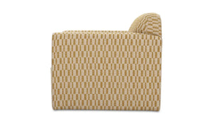 Roll Arm Accent Chair