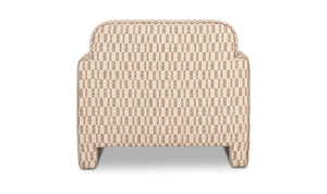 Roll Arm Accent Chair