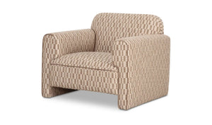 Roll Arm Accent Chair