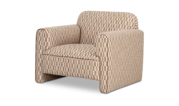 Roll Arm Accent Chair