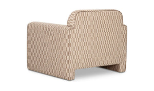 Roll Arm Accent Chair