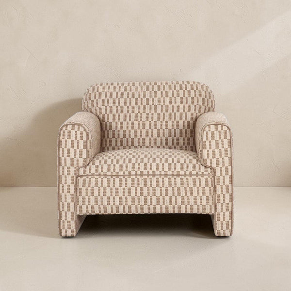 Roll Arm Accent Chair
