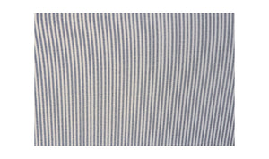 Fable Slipcover Dining Banquette U-Shape Navy Stripe 154 in