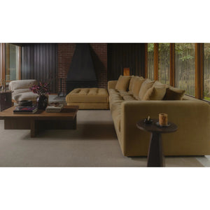 Modular Slipper Chair Golden Yellow