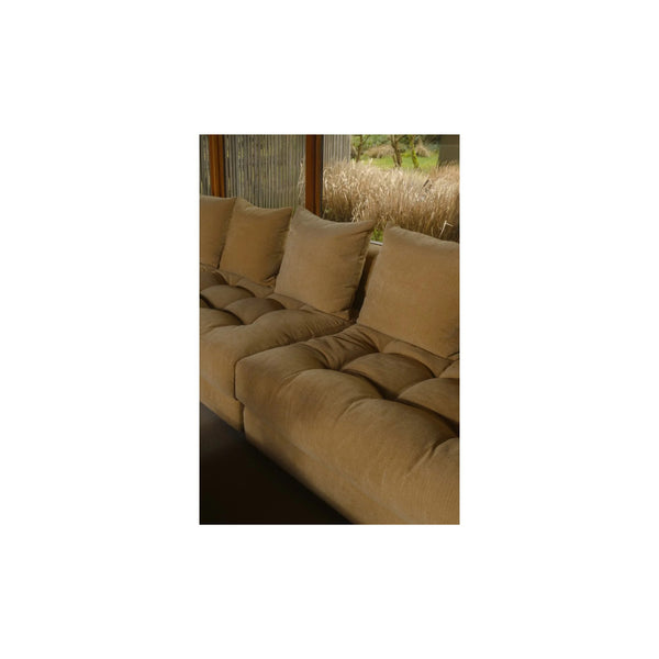 Modular Slipper Chair Golden Yellow