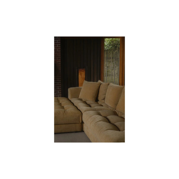 Modular Slipper Chair Golden Yellow