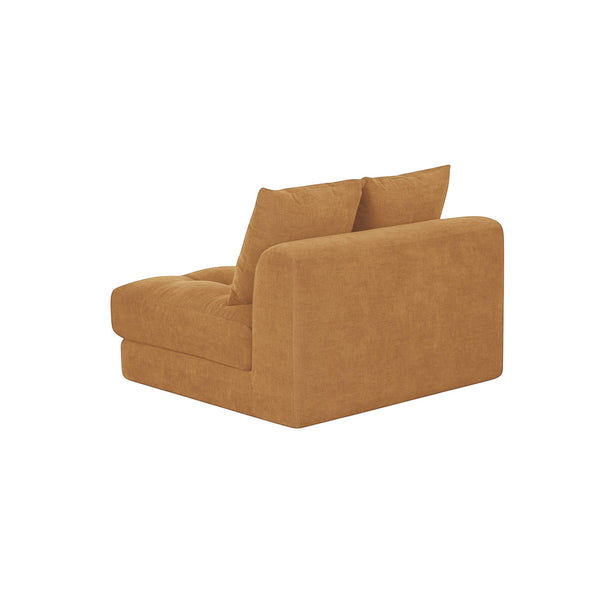 Modular Slipper Chair Golden Yellow