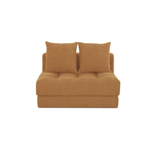 Modular Slipper Chair Golden Yellow