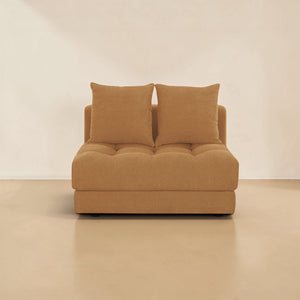 Modular Slipper Chair Golden Yellow