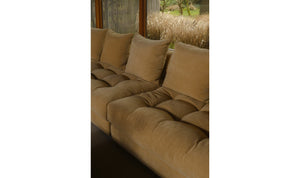 Davie Ottoman Golden Yellow