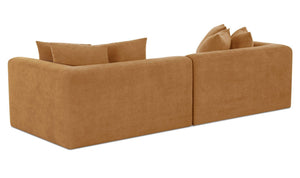 Davie Modular Sofa Golden Yellow