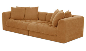 Davie Modular Sofa Golden Yellow